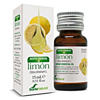 Soria Natural Aceite Esencial de Limon.- 15ml.